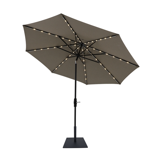Courtyard Garden Restaurant Cafe Hotel Sunbrella Outdoor Custom Big Led Patio Umbrella
