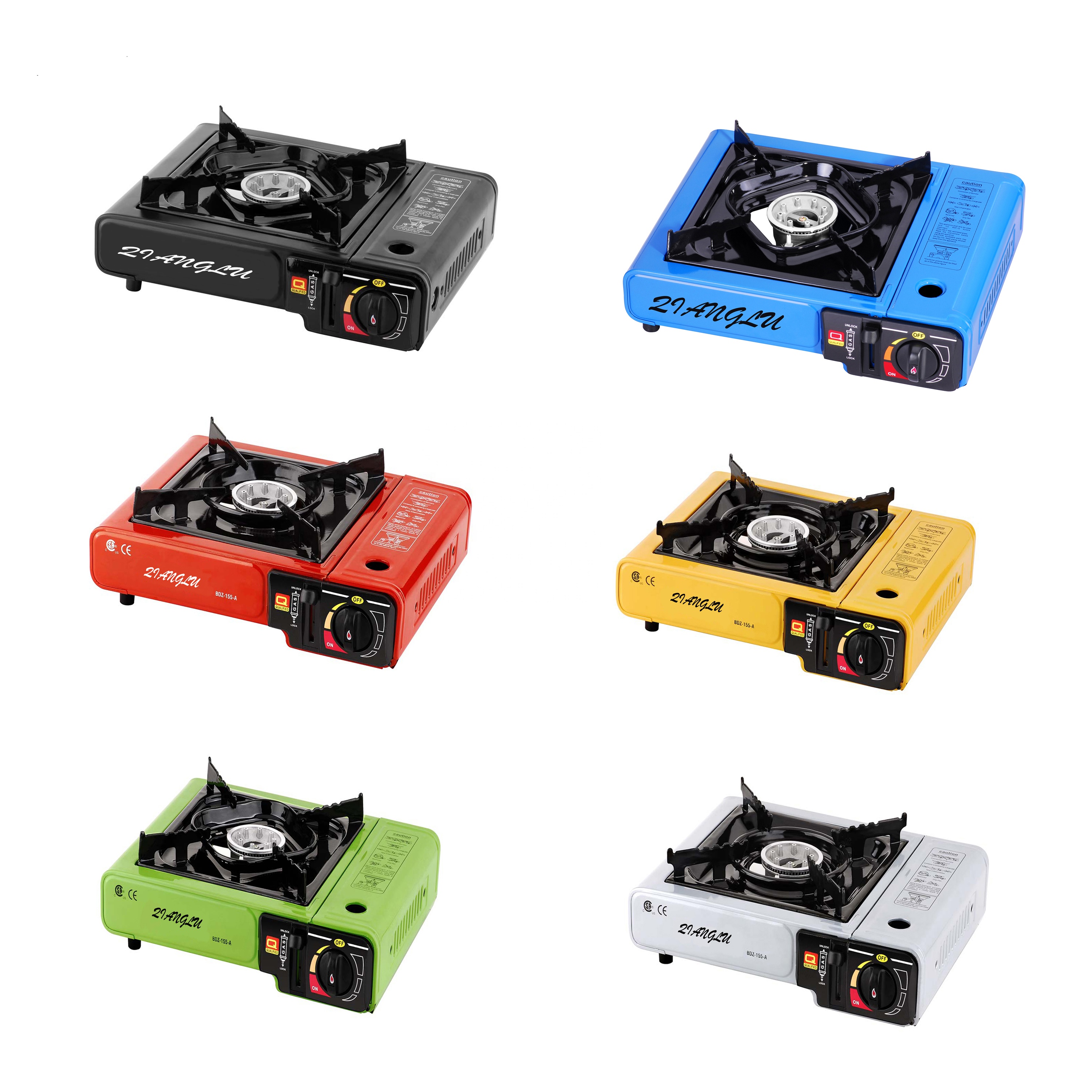 Portable gas stove with gas cylinder,camping gas cooker outdoor use