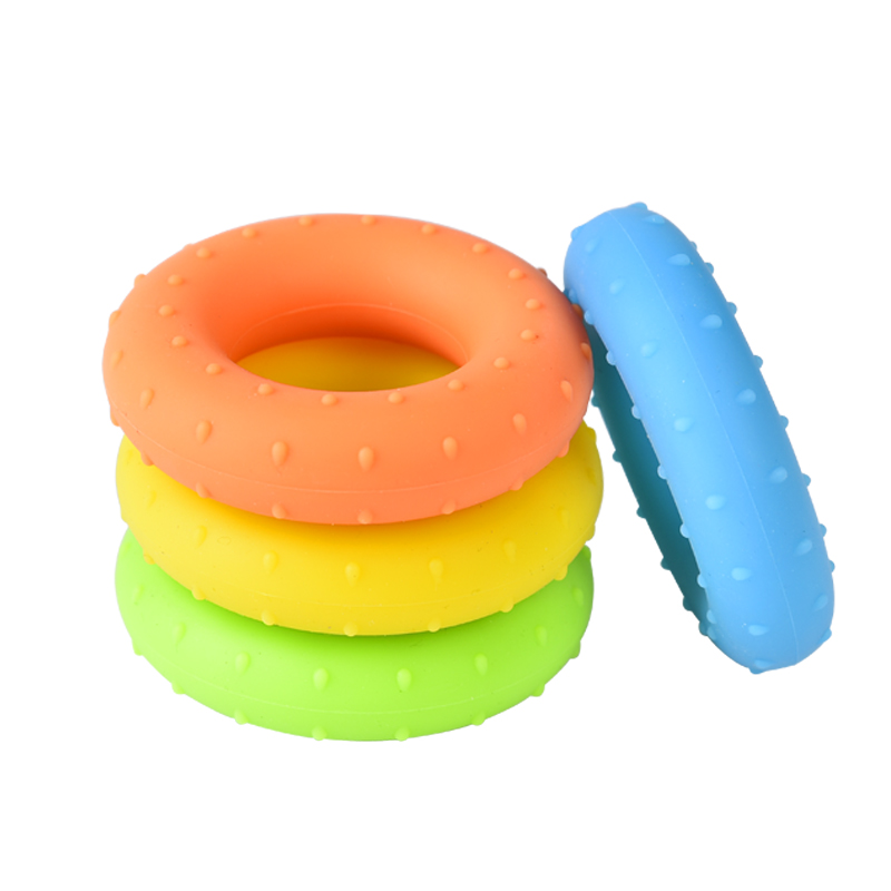 Durable Elastic Sporty Silicone Hand Carpal Expander Exerciser Grip Strengthener grip ring