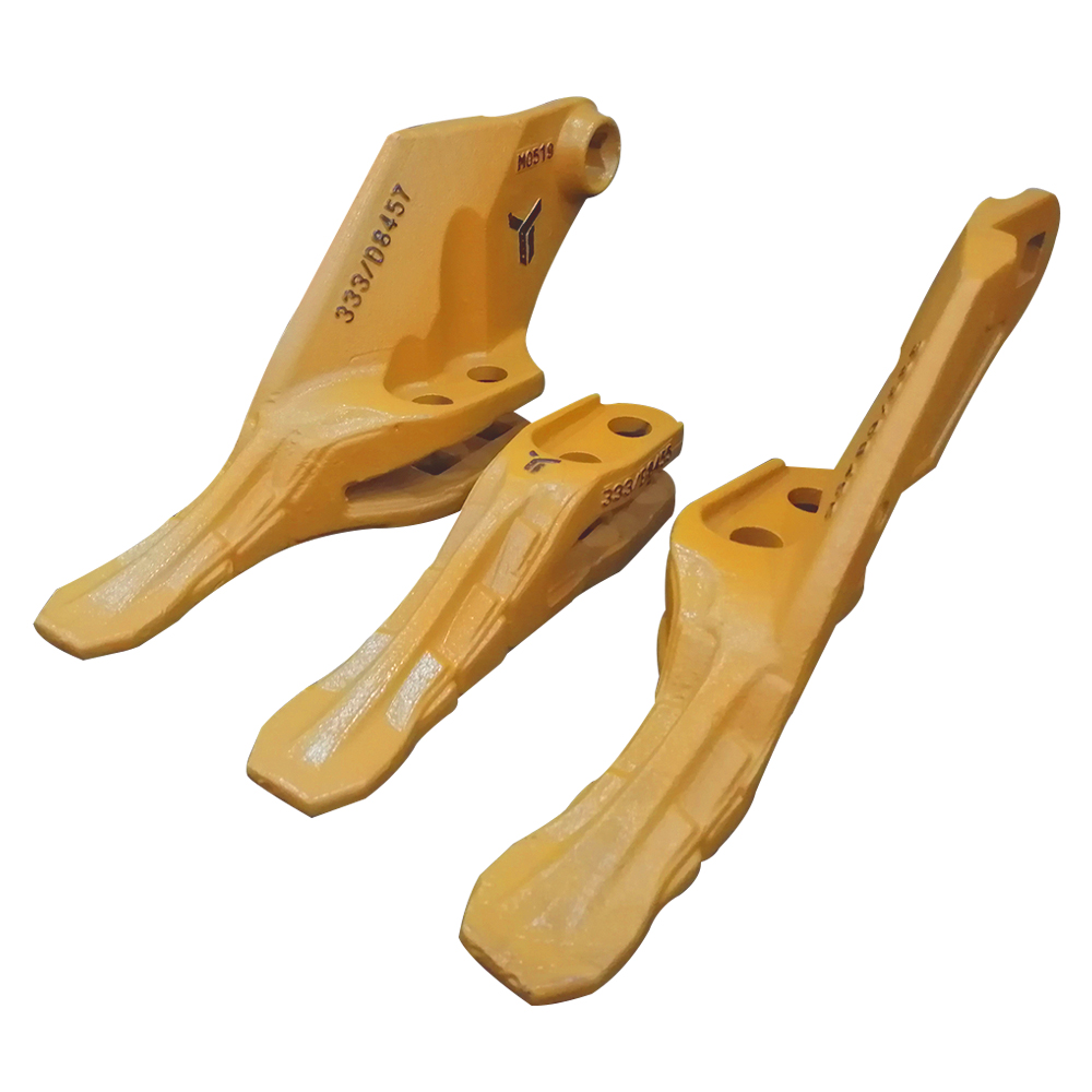 brand full series bucket tooth and adapter casting excavator loader standard bucket teeth 3dx 53103205 333-d8455 332-c4388