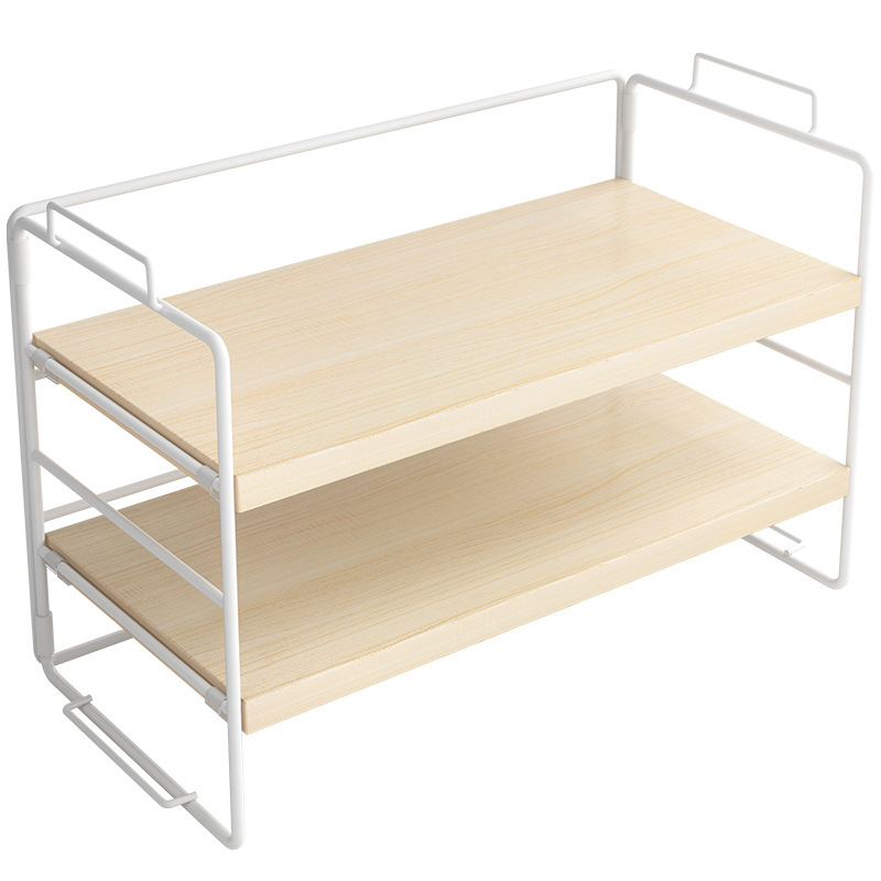 Office Simple Desktop Wrought Iron Shelf