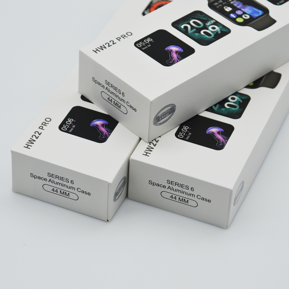 Смарт-часы HW22 PRO, 1,75 дюйма, две кнопки, Беспроводная зарядка, умные часы серии 6