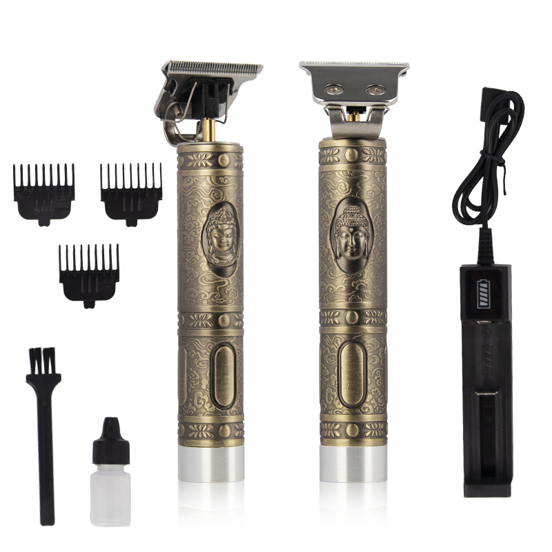 Hair Clippers for Men Professional Electric Pro Li Clippers Cordless Hair Trimmer Grooming Barber Close Cutting T-Blade Trimmer
