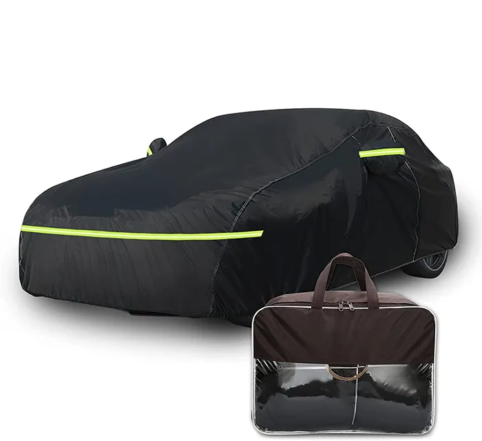 Couverture De Voiture Wholesale Peva Hail Proof Car Cover Waterproof Outdoor Tent Folding Padded Black Custom Car Cover Hail