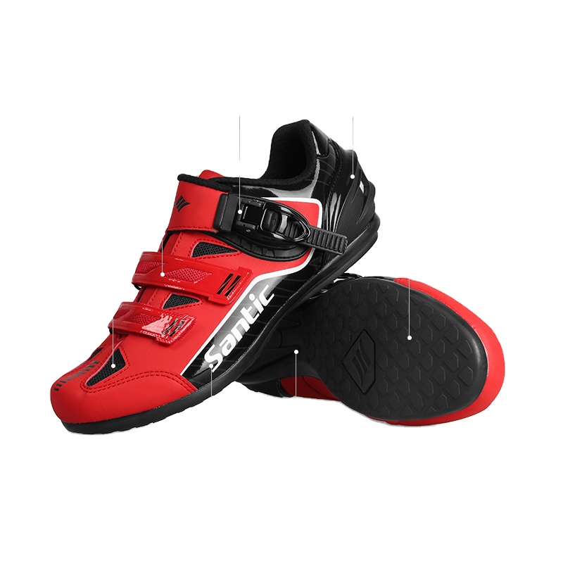 Santic New Unlocked Cycling Shoots Unlocked Booster Shoots All Terrain Cycling Shoots Leisure Road Shoots Men