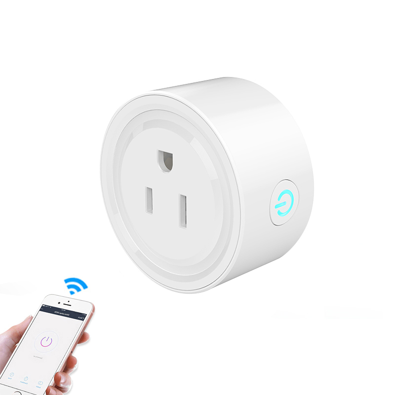 Бытовая электрическая умная розетка Tuya типа B с Wi-Fi