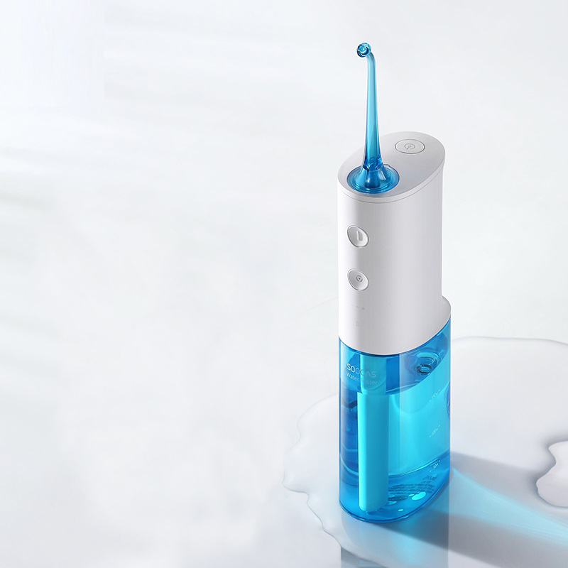 2019 Proscenic Беспроводная Вода flosser, зубные Flosser для зубов, 2000mA батарея портативный и USB перезаряжаемые ирригатор для полости рта