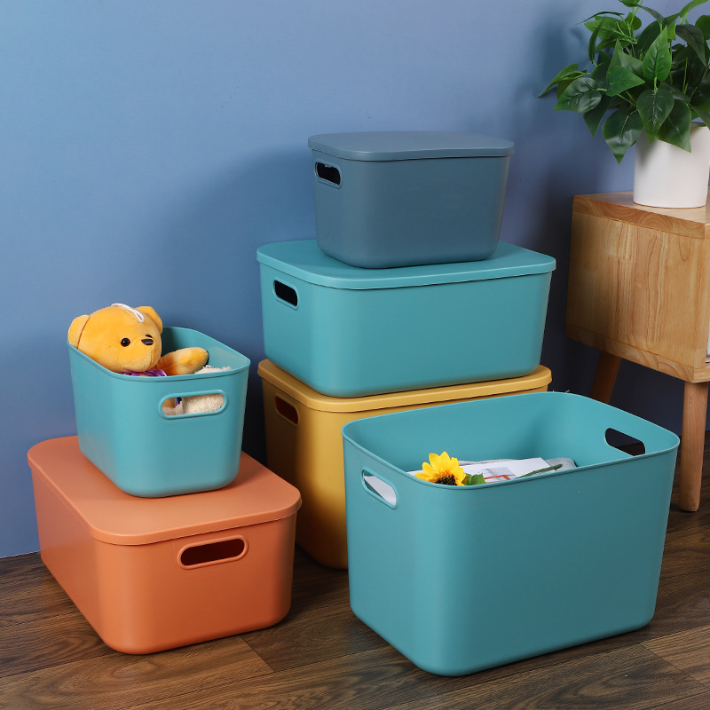Versatile Plastic Storage Box for Home Use Ideal for Organizing Snacks Cosmetics Kitchen Items and More