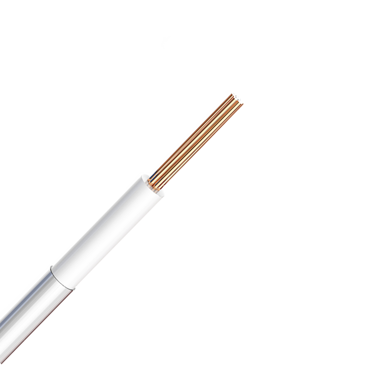 Белый THHN электрические одножильные медные кабели 14AWG 12 AWG 8AWG 6AWG провода с нейлоновой крышкой