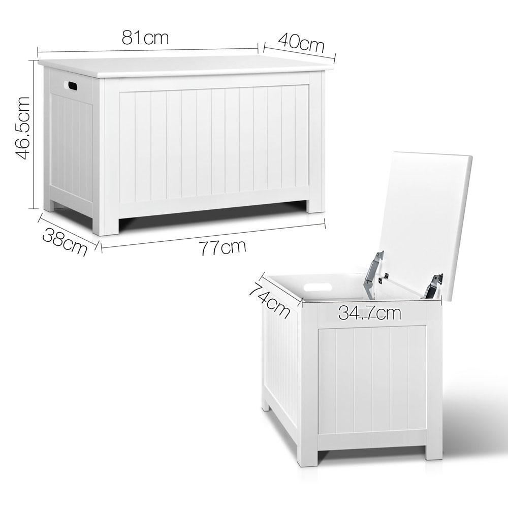 NO.4116Hot Selling Wooden Kids Toy Storage Box With Lid MDF Toy Storage Cabinet Toy Bench