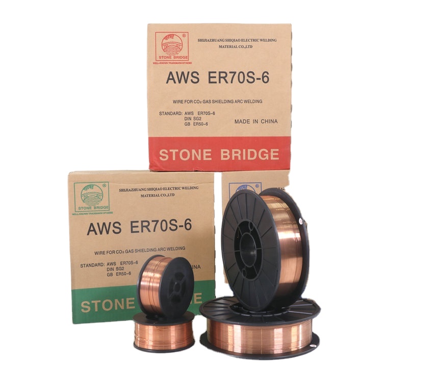 Welding Wire Material SG2 Mild Steel Copper Coated CO2 0.8MM 1.0MM 1.2MM 1.6MM ER70S-6 MIG good quality best price
