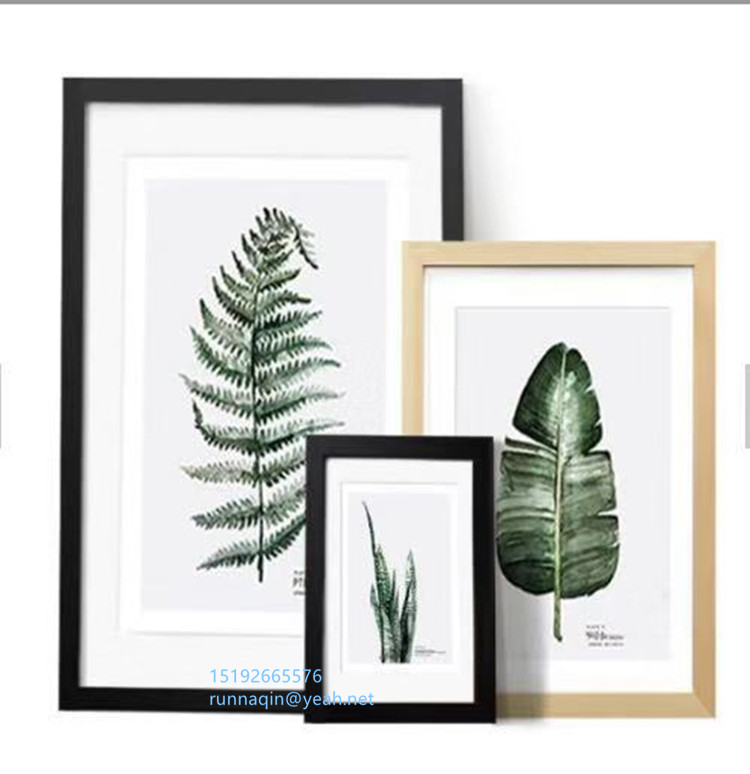 Деревянная фоторамка MDF 21x29,7 см 21x30x40x50x60x80 50x70 см, большие деревянные фоторамки, Плакатные рамки для фото