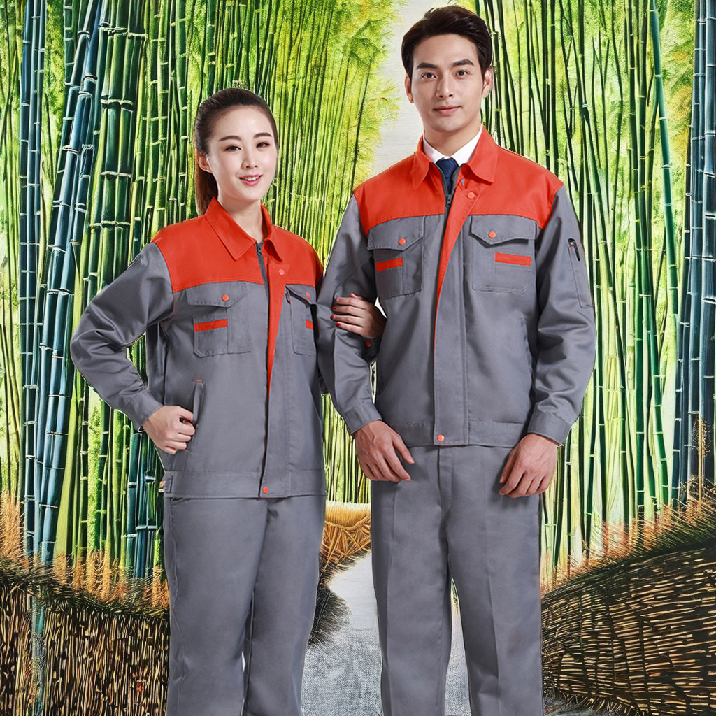 Multi-Function Workcoverall Uniforms Breathable Waterproof Bib Pants with Pockets Protective Workwear Clothing