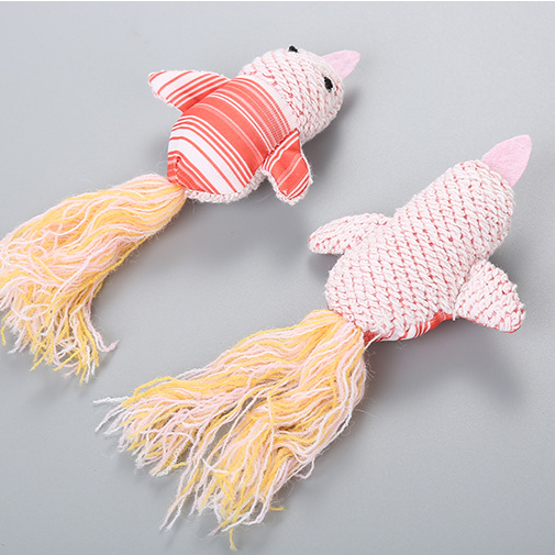 New pet toys cute wind sound paper bird toy factory toys wholesale cross-border hot spot