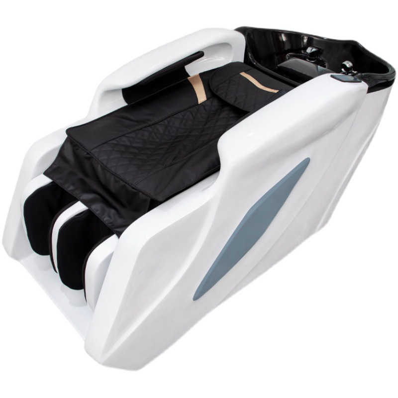 Drop shipping intelligent shampoo massage chair bed washing hair salon chair massage full body