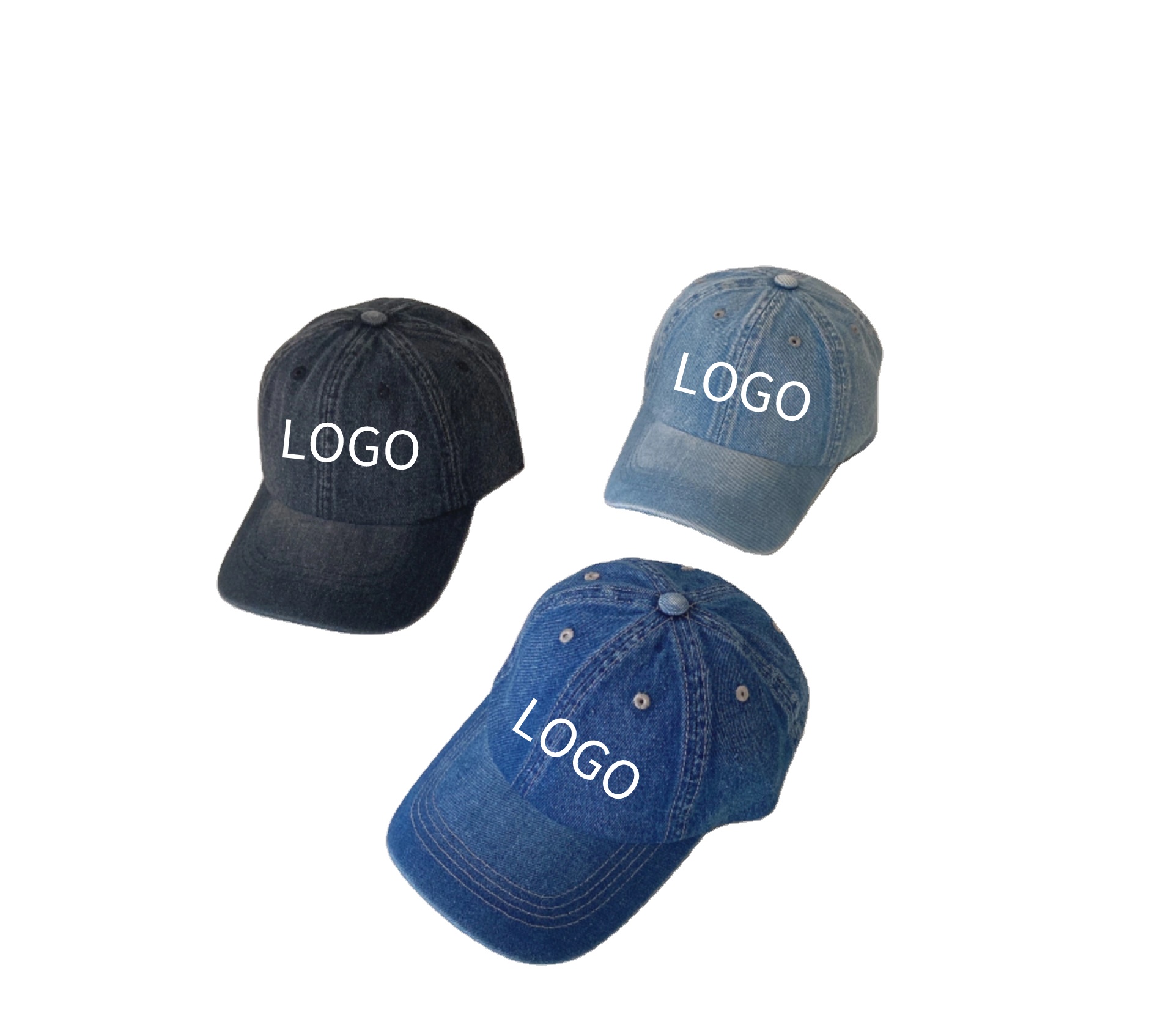 Drop Shipping Pure color cowboy hat spring summer curved brim visor hat simple joker baseball hat solid color cowboy fashion
