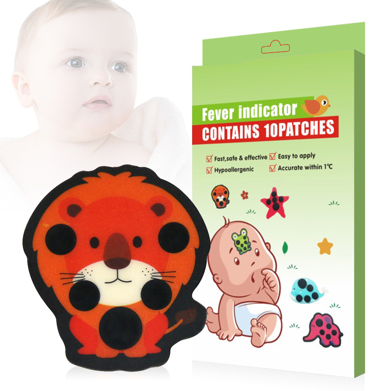 chinese supplier baby monitor fever home use Baby Forehead Temperature Sticker free sample smart fever monitoring