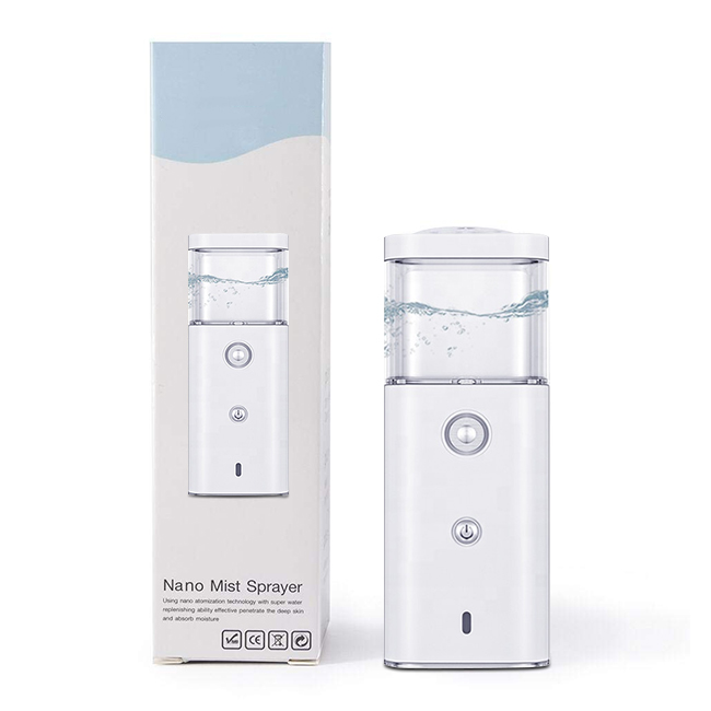 Rechargeable Ultrasonic Facial Nano Spray Bottle Atomizer Spray Machine