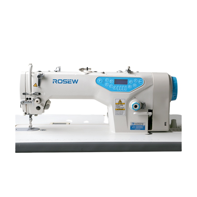 ROSEW GC5410N-D4 синий компьютеризированная непосредственно иглой подачи промышленного швейная машина с фунцкией шитья закрытых стежков
