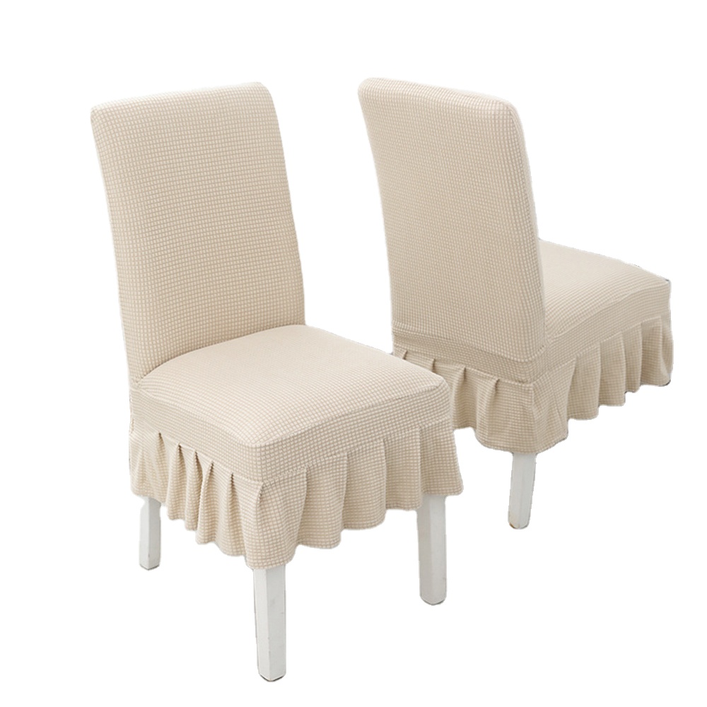 4 sets Party Banquet Christmas White Black Wedding Chair Decorations Covers Dining Chair Cover for Events Dining Room Restaurant