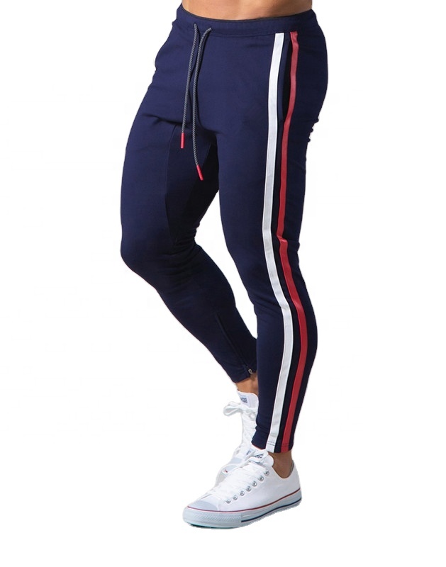 2021 Fashion High Quality Cheap Men Fitness Sports Casual joggers Pants Solid Color Gym Running Wear Trousers