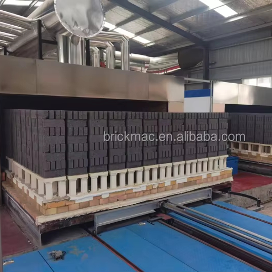 Natural gas coal combustion system for Clay, shale, sand brick making machinery brick firing furnace