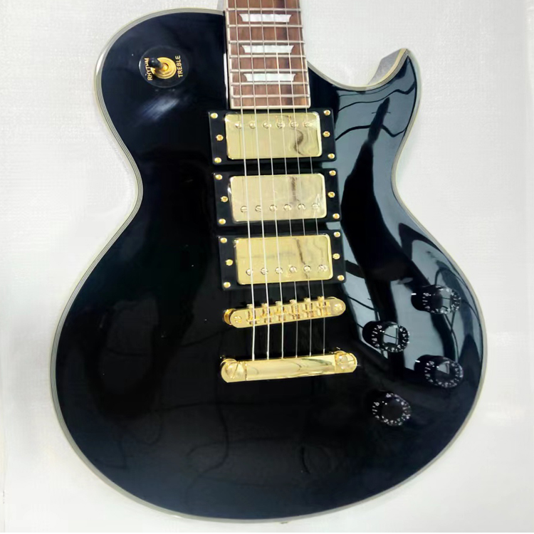 LP GUITAR 3 PICKUPS BODY, золото, электрогитара HARDWARE, OEM