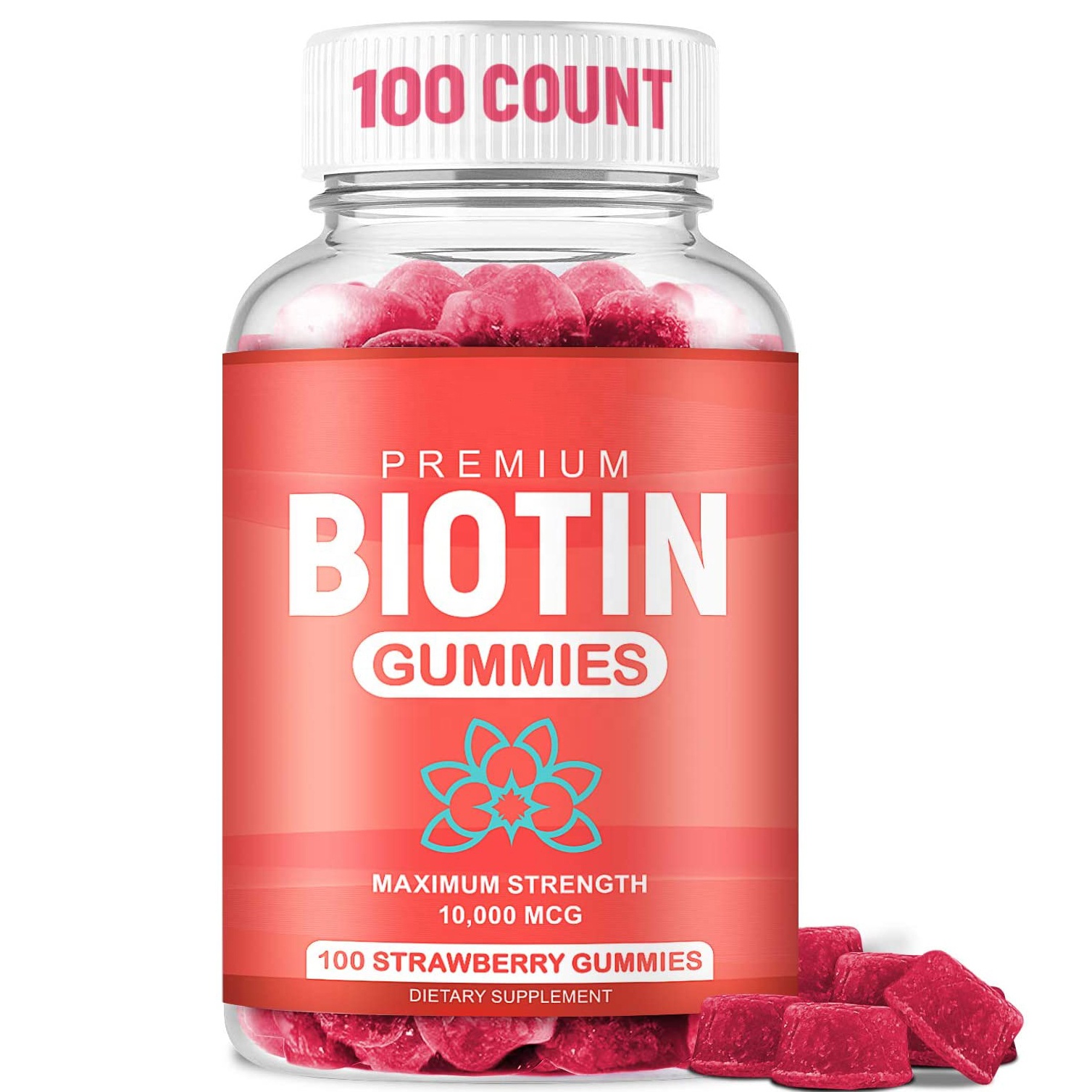 Hair Gummies Vitamins for Fast Hair Growth & Health with Biotin for Women Biotin gummies