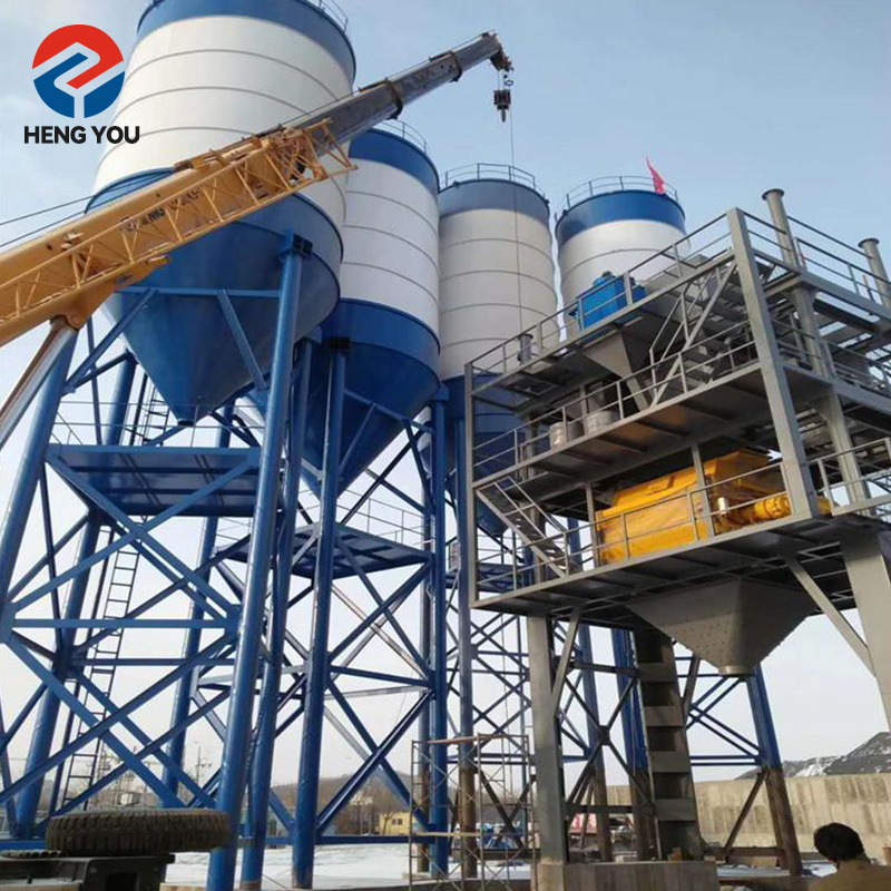 cement silica sand piece silo for barite storage for sale 100T All kinds of detachable cement Silo for sale