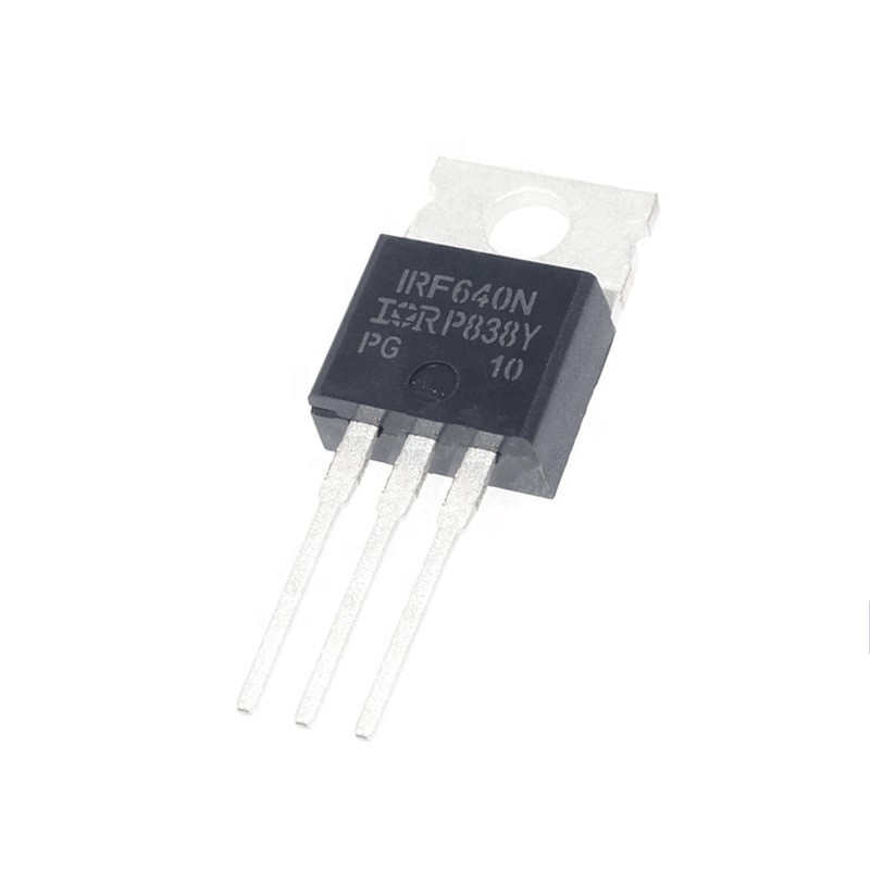 Транзистор MOSFET N-channel IRF640 IRF640NPBF TO220, новый 100% Оригинальный микроконтроллер