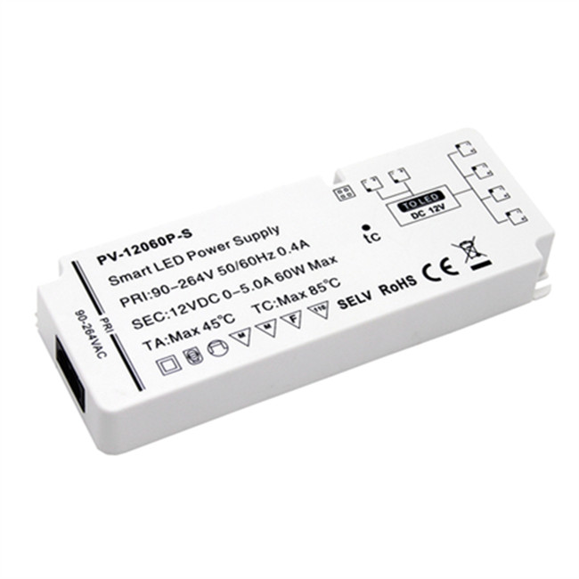 Premium Multi port 12V 60W LED driver plug and play to six lighting channels