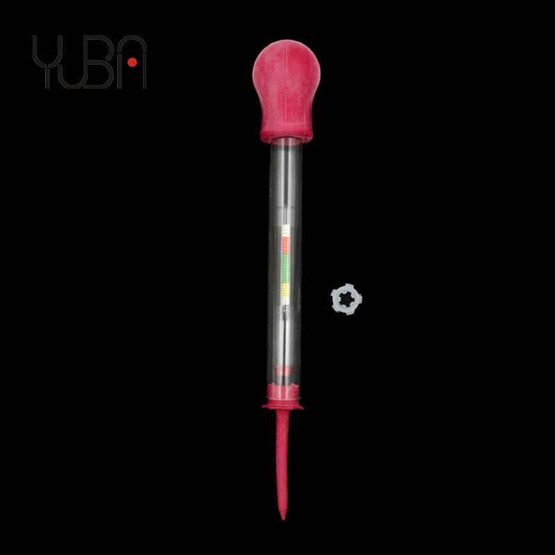 Mixed Order Electric 1.100-1.300 Density Gravidness Battery Suction Hydrometer Acid Tester Electrolyte Ratio Meter Lead Flooded
