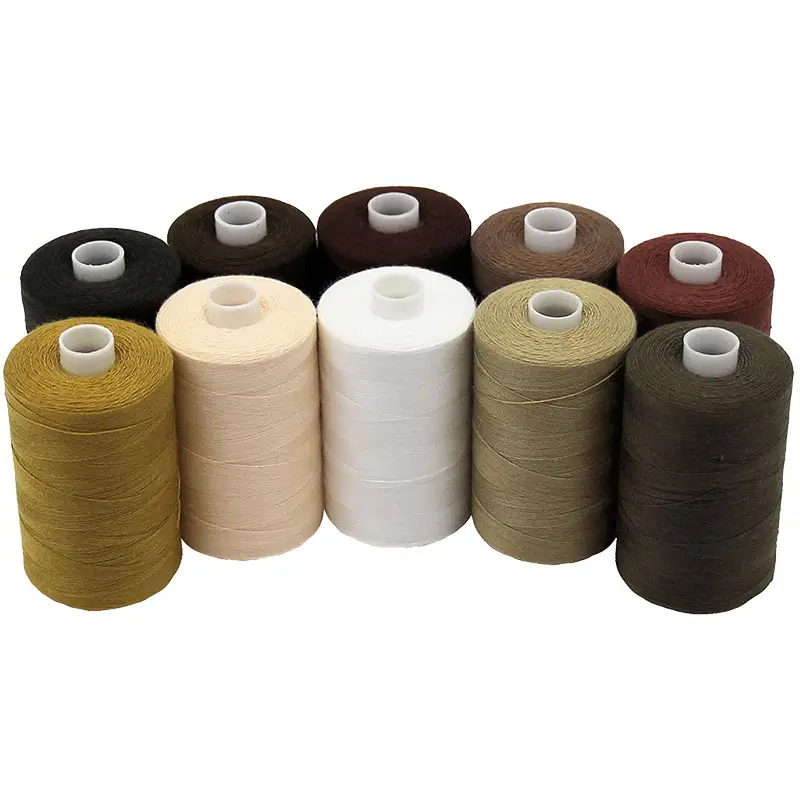 Бесплатный образец, 100 полиэфирная швейная нить 40/2,40/3 Tex 45 Tkt75