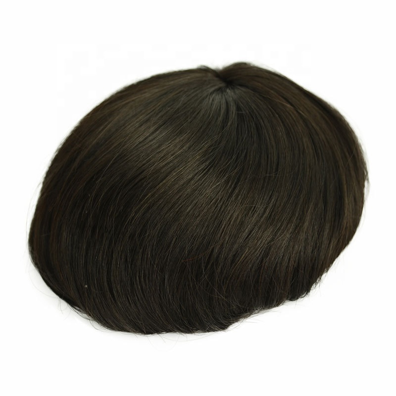 8x10 9x11 thin skin mens toupee indian black men toupee human hair