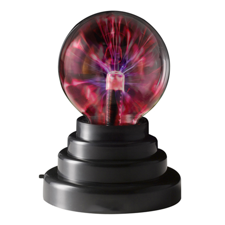 3 Inch Usb Glass Plasma Ball Sphere Ball for Chrismas
