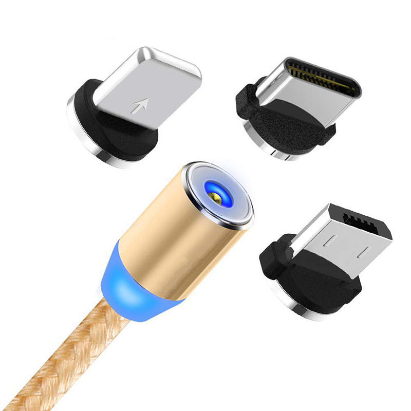 1M 2M быстро 3A Магнитный кабель Micro USB зарядное устройство док-станция с USB для Samsung S9 Xiaomi магнит телефонный шнур