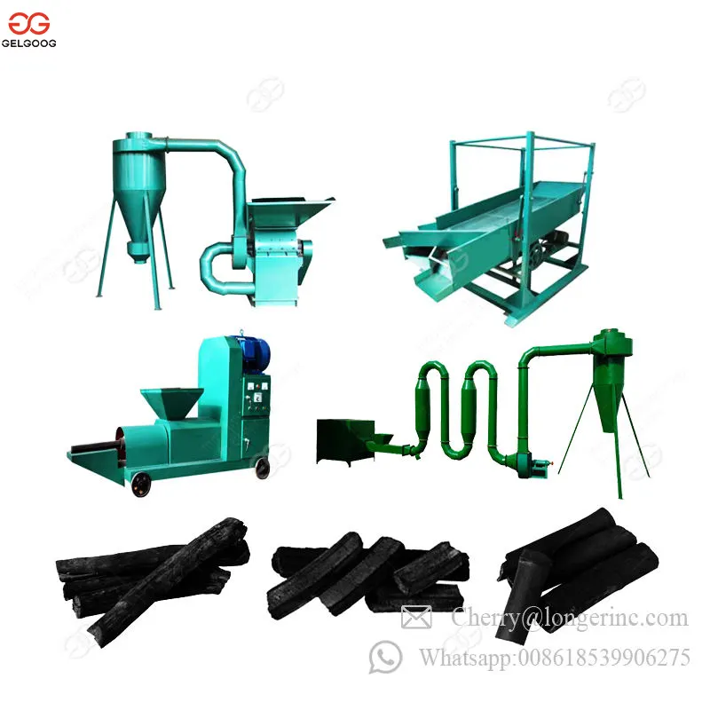 High Quality Standard Briquette Wood Charcoal Making Machine Price