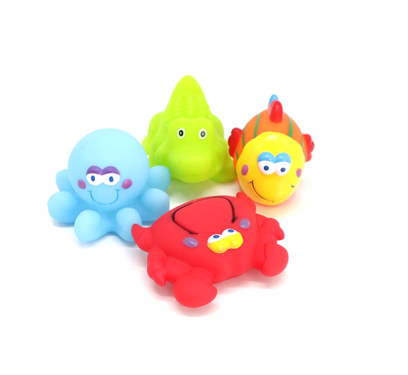 Виниловая игрушка для ванны из ПВХ для детей, веселые Игрушки для ванны, разные Игрушки для ванны, резиновые игрушки в виде утки, набор для игр в воде