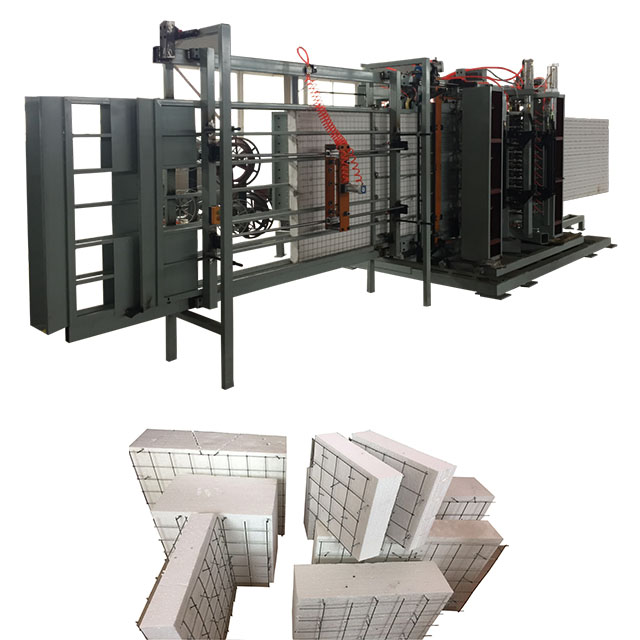 EPS wire panel machine 3D EPS steel wire foam panel making machine EPS foam mesh wire wall panel
