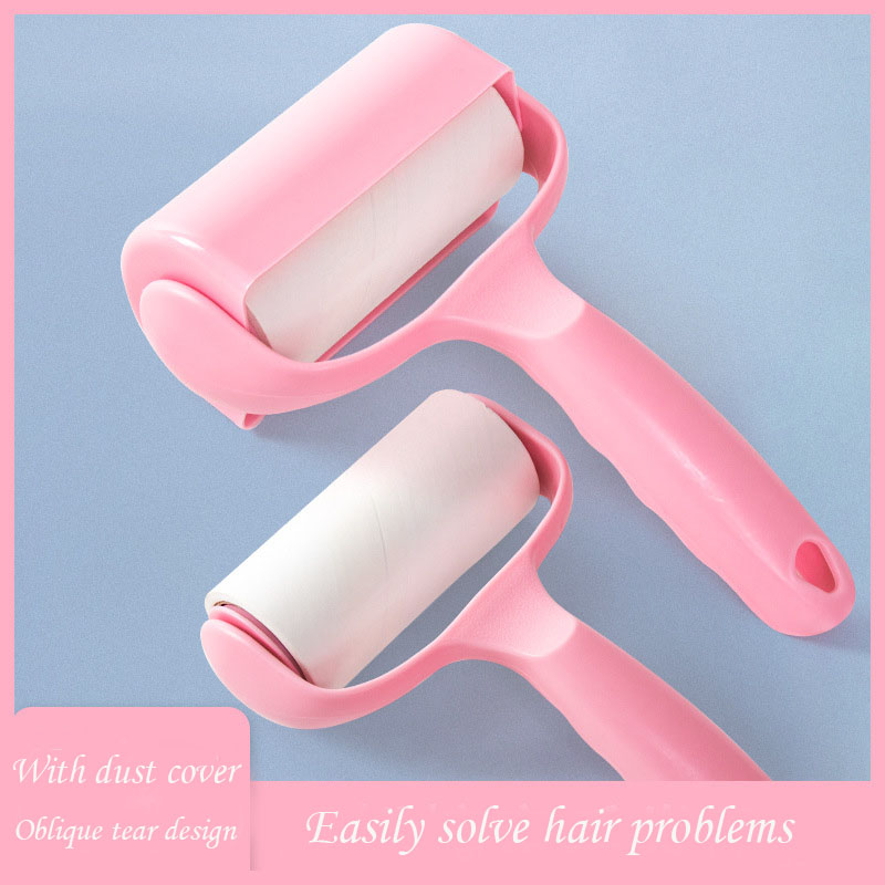 Portable Sticky Washable Clothes Clean Brush Remover Pet Hair Mini Lint Roller Reusable Floor Cleaning Adhesive Roller