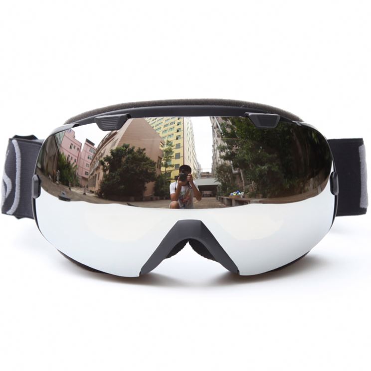 Polycarbonate Anti Fog ski goggles magnetic face mask Custom Logo Frame Snowboarding Ski Goggles