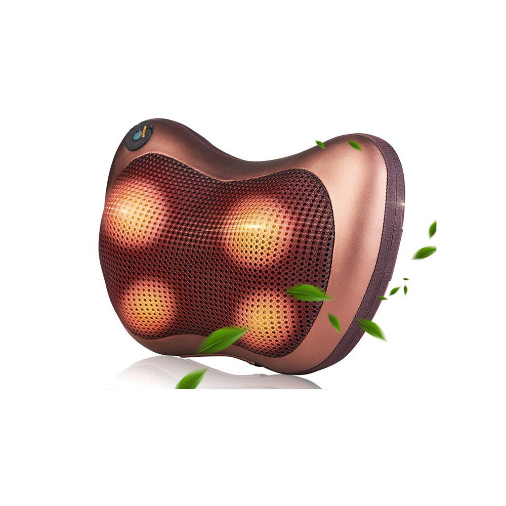 FarmaSino Portable Car Home Massage Pillow U-Shaped Massage Pillow With Heat