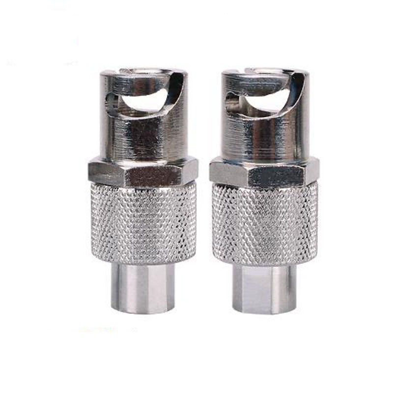 Factory directly sell Silver Tone 1/8 Grease gun Coupler fitting for Car