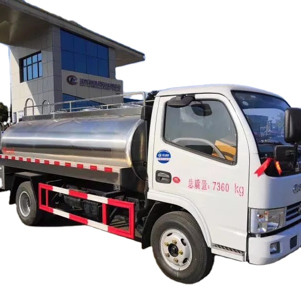 Dongfeng 4x2 грузовик для перевозки молока, грузовик для перевозки молока
