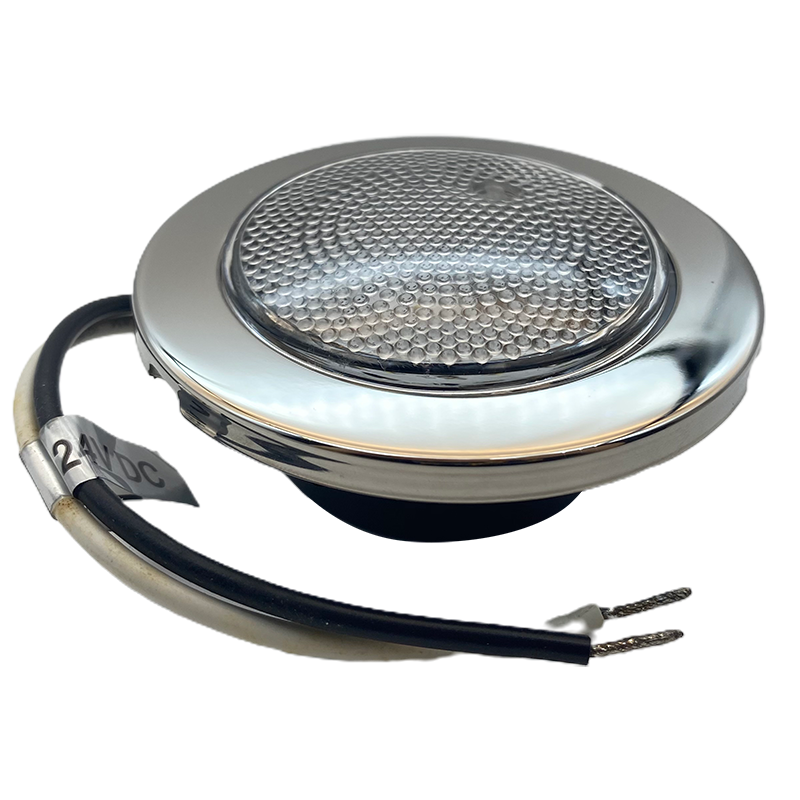 Marine Boat Stainless steel Transparent White 3000K Polishing round Surface Mounting LED Ceiling Light Led Ceiling Light