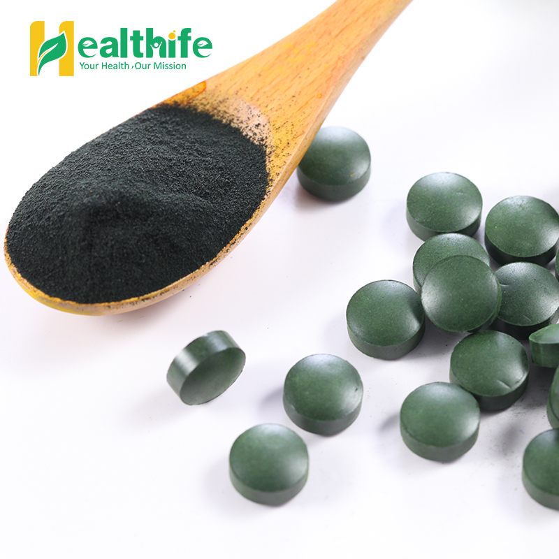 Healthife Organic Chlorella Spirulina Tablets Spirulina Extract