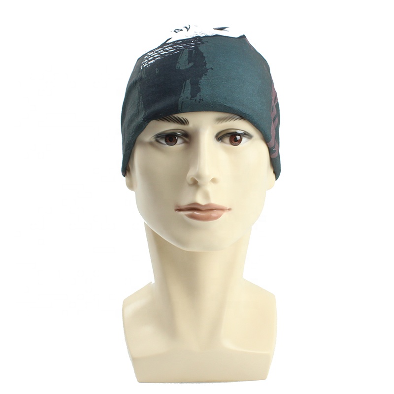 Seamless Neck Tube Bandana Half Face Mask Fishing Neck Gaiter Fishing Face Mask Scarf Headwear Polyester Bandana Headband