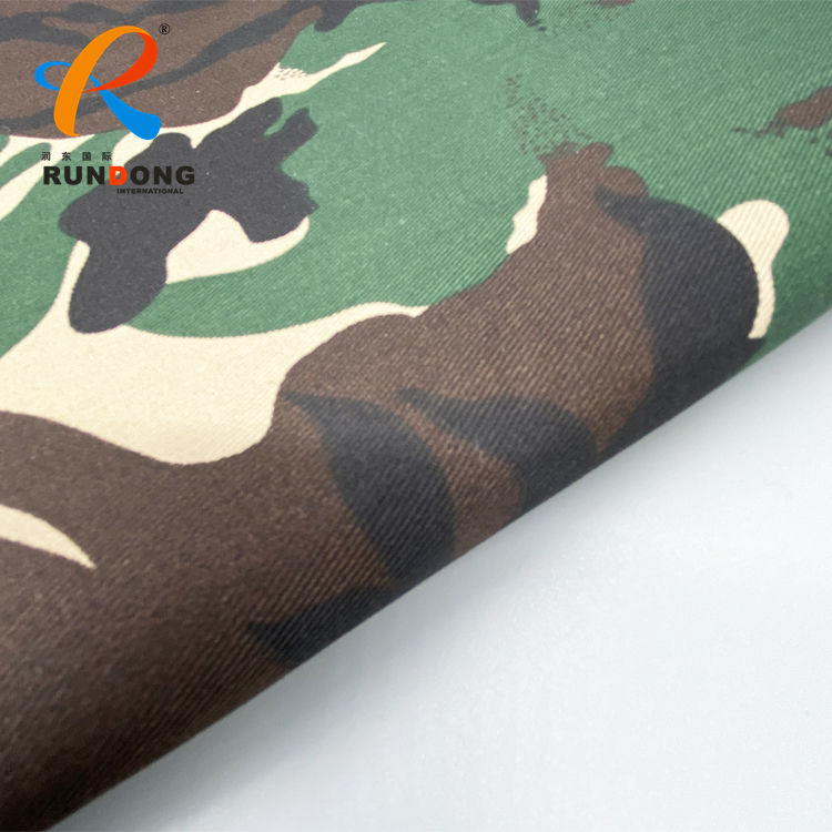 100% cotton twill fabric for camouflage fabric military fabric 270GSM