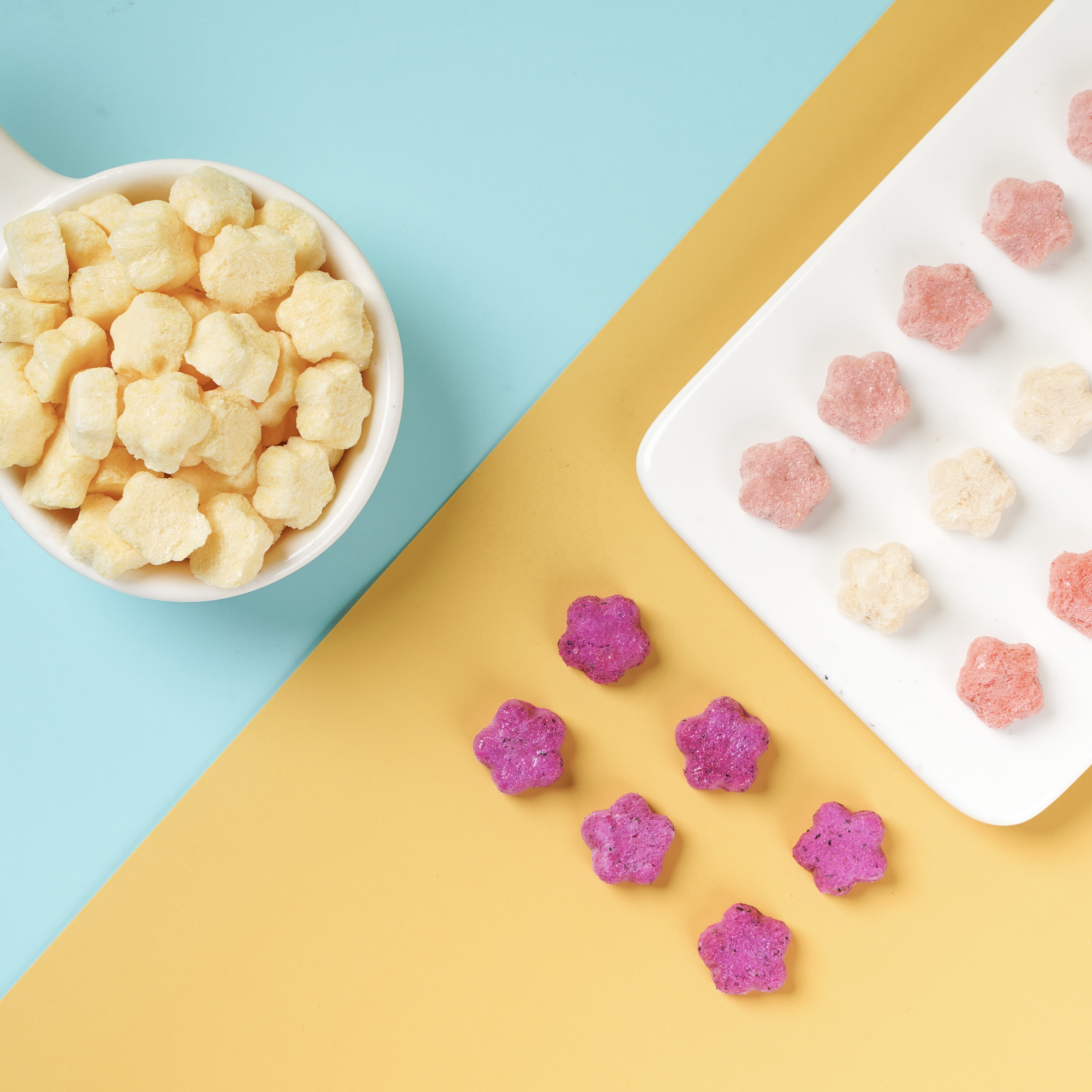 Popular Healthy Snacks Package Food quality nutritious Candy OEM ODM probiotics Baby Freeze Dried fruit for infant
