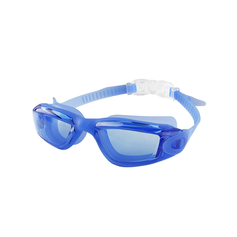 custom logo best waterproof anti fog silicone adult swim goggles for adult